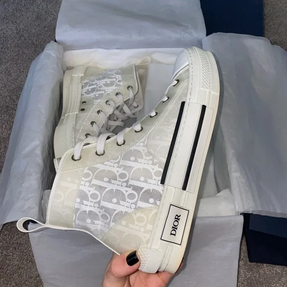Mens Dior B23 High Top Sneakers size 39 - Picture 5 of 16